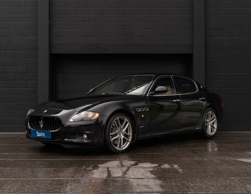 Schwarz Gebraucht 2009 Maserati Quattroporte Limousine | 36.738 € (Teuer) - Bild 1/4