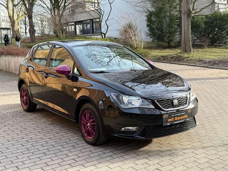 Gebraucht Seat Ibiza Reference 86 PS (63 kW) 2012 Schwarz Kleinwagen