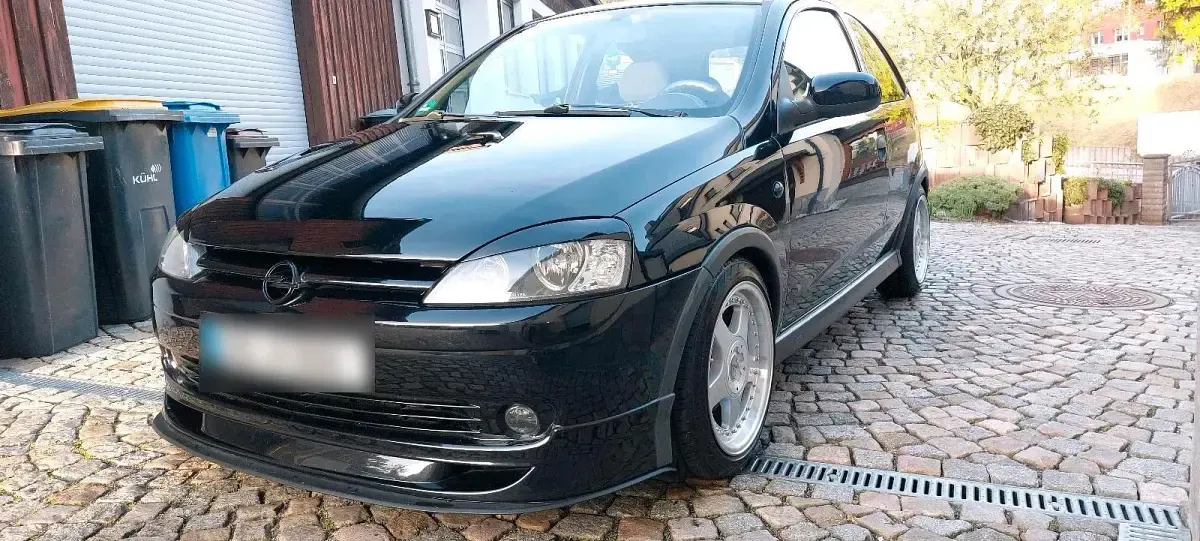 Gebraucht Opel Corsa Sport 90 PS (66 kW) 2002 Schwarz Kleinwagen