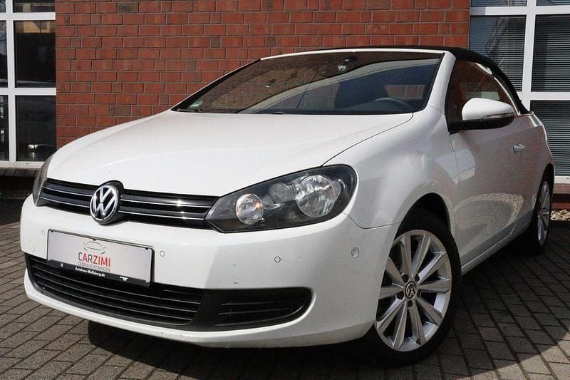 Gebraucht VW Golf Cabriolet 160 PS (117 kW) 2012 Weiß Cabrio