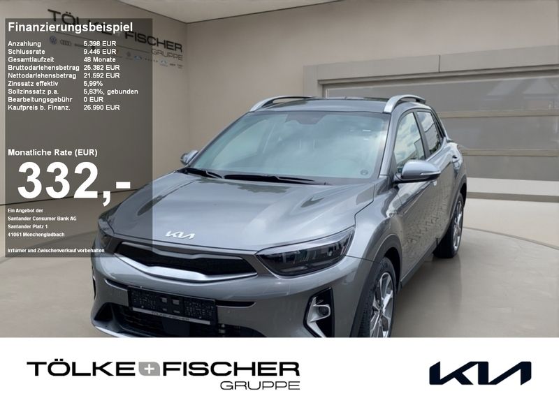 Grau Gebraucht 2024 Kia Stonic Spirit SUV | 23.590 € (Fairer Preis) - Bild 1/4