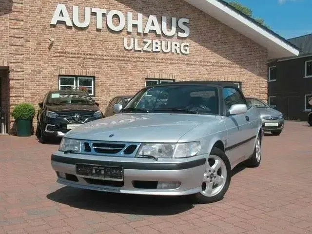 Brugt Saab 9-3 Cabriolet 150 HK (110 kW) 2001 Sølv Cabriolet