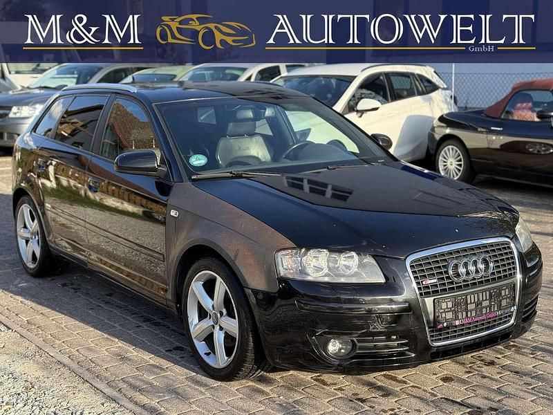 Schwarz Gebraucht 2007 Audi A3 S-Line Limousine | 1.990 € (Superpreis) - Bild 1/4
