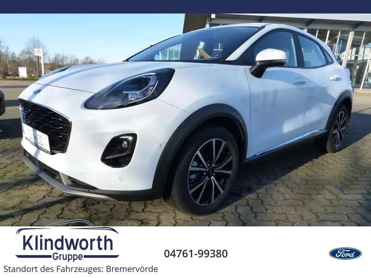 Gebraucht Ford Puma Titanium 125 PS (91 kW) 2024 Weiß SUV