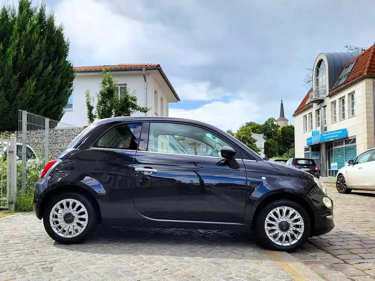 Gebraucht Fiat 500C 69 PS (50 kW) 2020 Vesuvio schwarz Cabrio