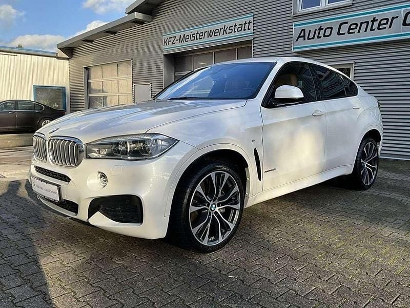 Mineralweiss Gebraucht 2018 BMW X6 M Sport SUV | 32.950 € (Fairer Preis) - Bild 1/4