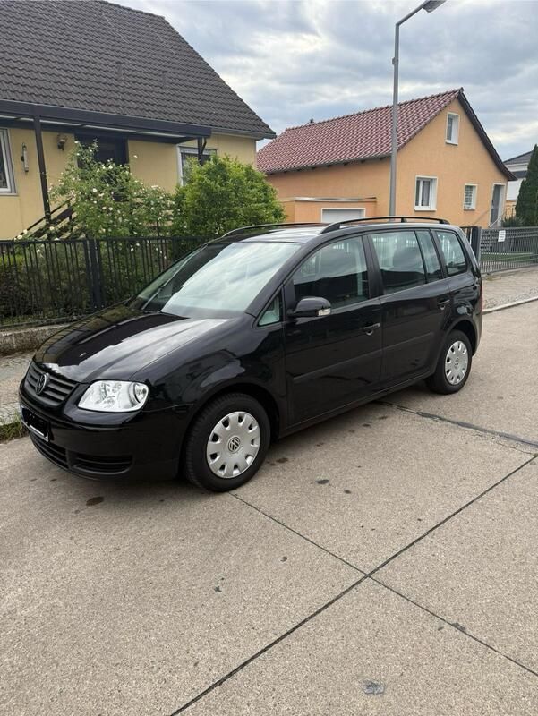 Schwarz Gebraucht 2003 VW Touran Van / Kleinbus | 6.500 € - Bild 1/4