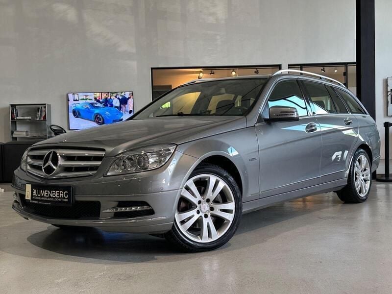 Silber Gebraucht 2011 Mercedes C200 Kombi | 9.980 € (Guter Preis) - Bild 1/4