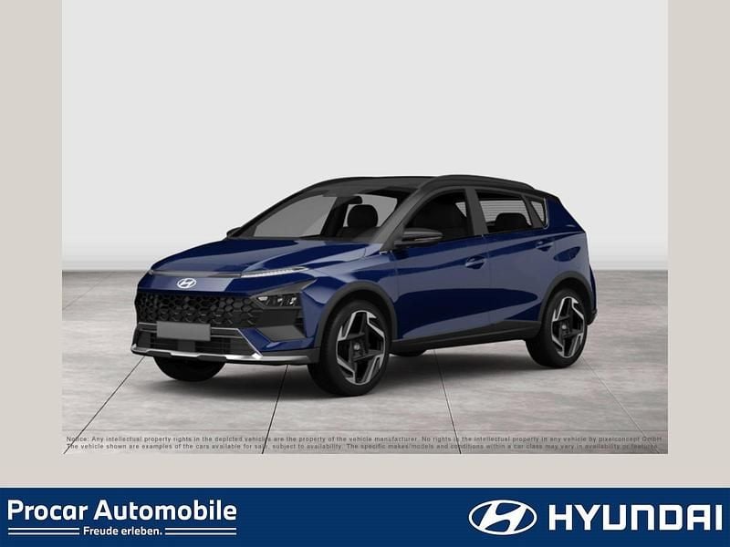 Blau Neu 2025 Hyundai Bayon Trend SUV | 24.945 € (Fairer Preis) - Bild 1/4