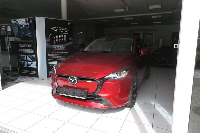 Soul red crystal Gebraucht 2024 Mazda 2 Center-Line Kleinwagen | 17.999 € (Superpreis) - Bild 1/4