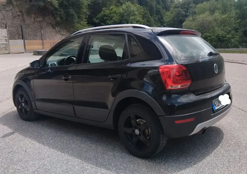 Gebraucht VW Polo Cross 86 PS (63 kW) 2011 Schwarz Kleinwagen