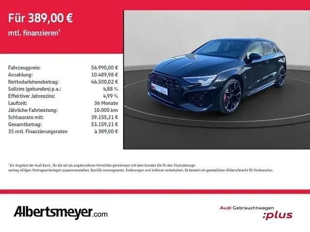 Gebraucht Audi RS3 Ambiente 294 PS (216 kW) 2024 Schwarz Limousine