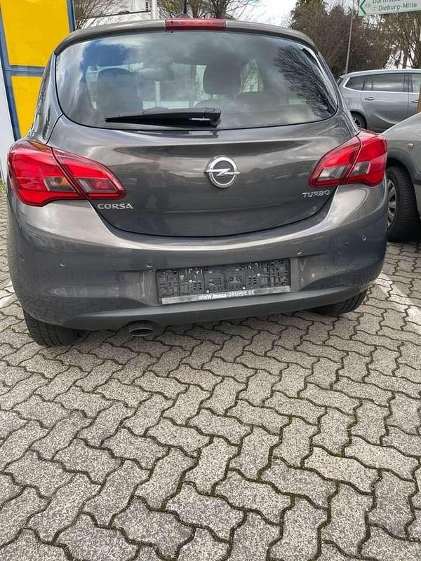Gebraucht Opel Corsa 101 PS (74 kW) 2015 Grau Kleinwagen