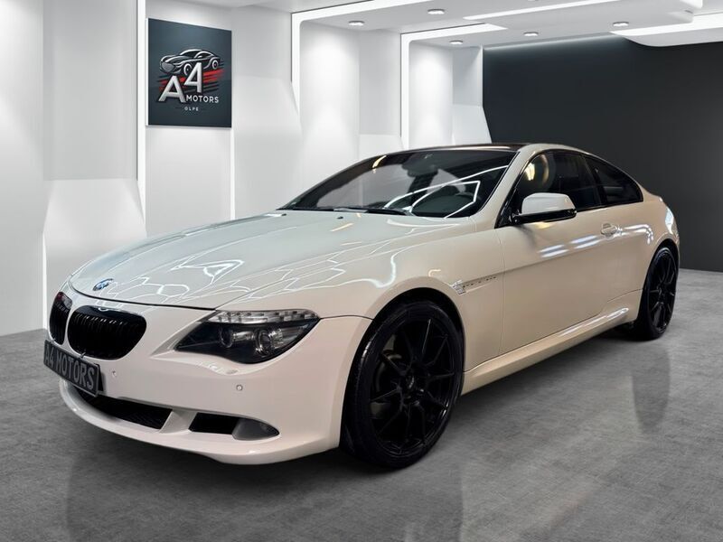 Weiß Gebraucht 2010 BMW 650 Coupé | 15.699 € - Bild 1/4