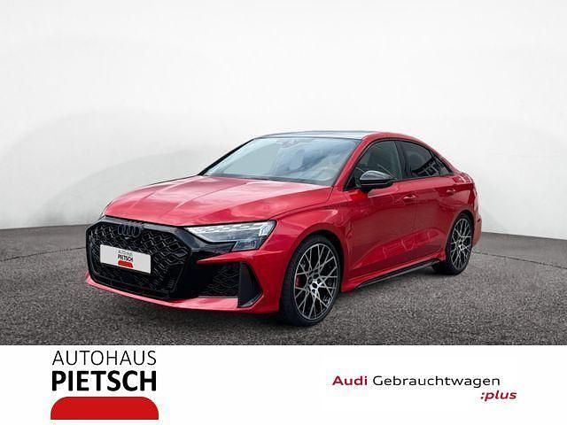 Progressivrot metallic Gebraucht 2024 Audi RS3 Sport Kleinwagen | 72.970 € (Teuer) - Bild 1/4
