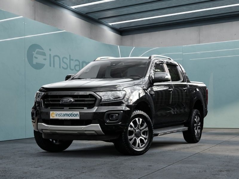 Schwarz Gebraucht 2021 Ford Ranger Wildtrack Abholung | 36.240 € (Fairer Preis) - Bild 1/4