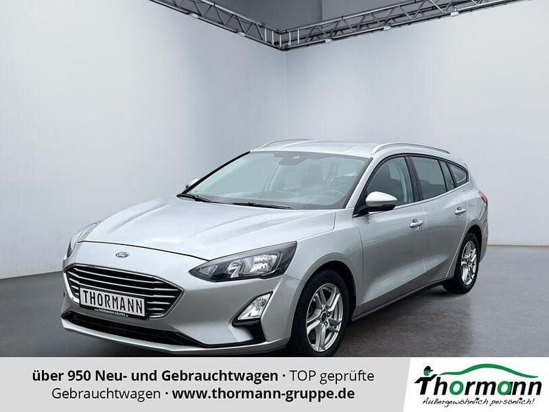 Polarsilber Gebraucht 2020 Ford Focus Cool & Connect Kombi | 13.950 € (Guter Preis) - Bild 1/4