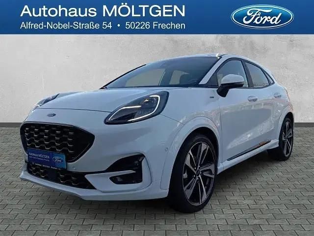 Frostweiß Gebraucht 2023 Ford Puma ST-Line X Coupé | 24.490 € (Fairer Preis) - Bild 1/4