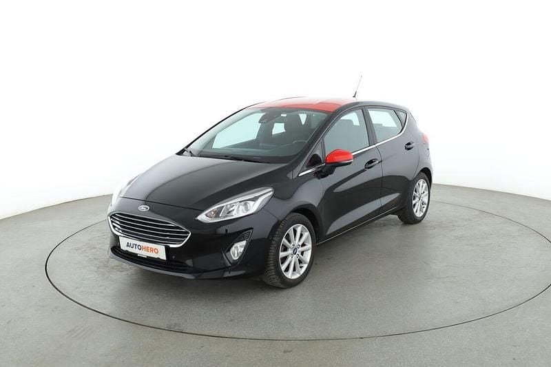 Gebraucht Ford Fiesta Titanium 101 PS (74 kW) 2018 Schwarz Kleinwagen