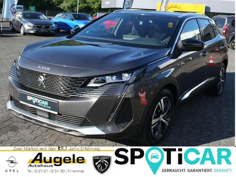 Platinum grau Gebraucht 2024 Peugeot 3008 GTi SUV | 27.900 € (Fairer Preis) - Bild 1/4