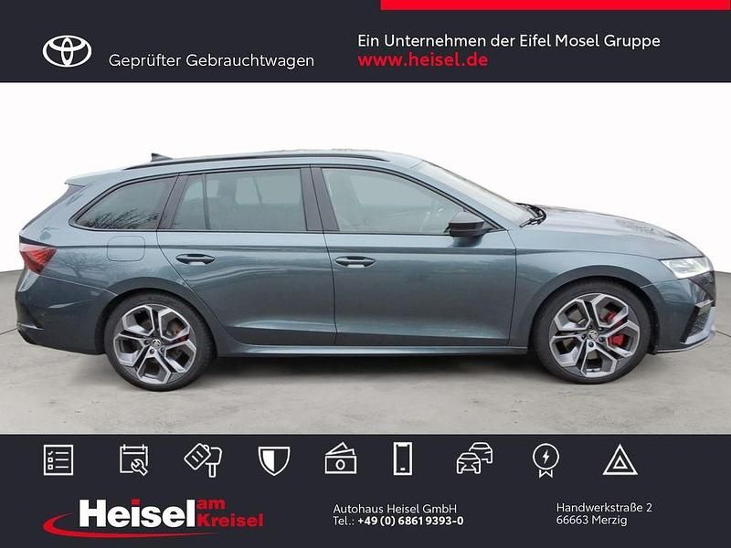Gebraucht Skoda Octavia RS 245 PS (180 kW) 2021 Grau Kombi