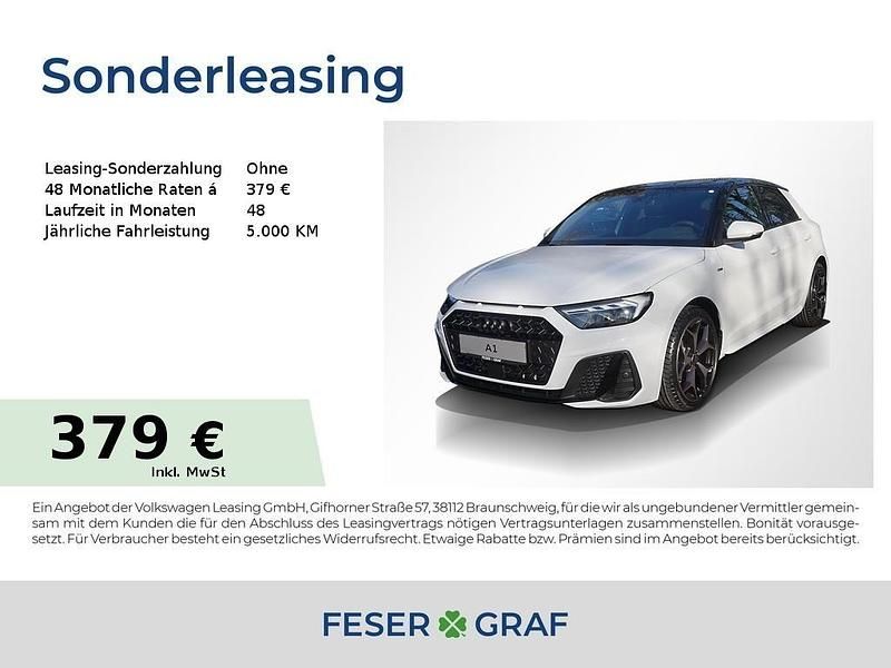 Weiß Neu 2025 Audi A1 Sportback S-Line Kleinwagen | 34.450 € (Fairer Preis) - Bild 1/4