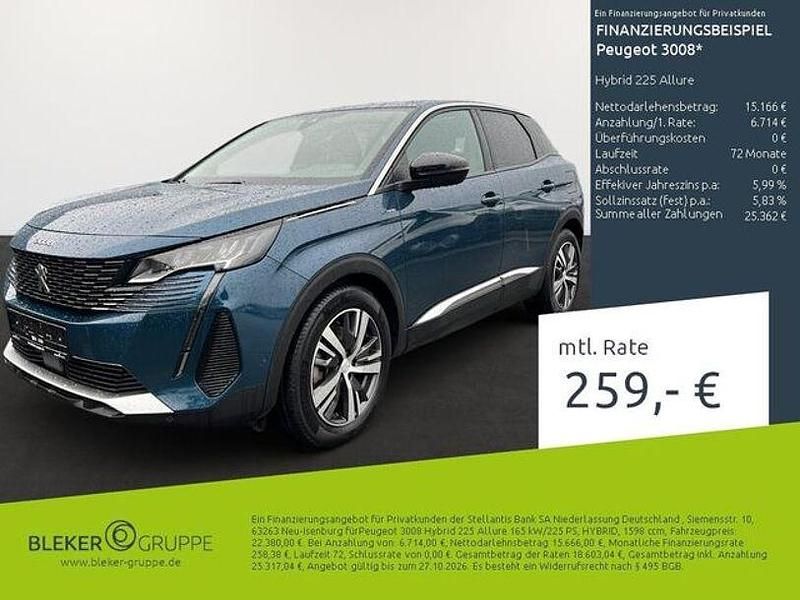 Gebraucht Peugeot 3008 Allure 224 PS (164 kW) 2021 Celebes blau SUV