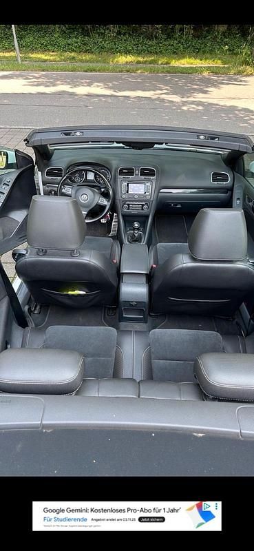 Gebraucht VW Golf 105 PS (77 kW) 2011 Weiß Cabrio