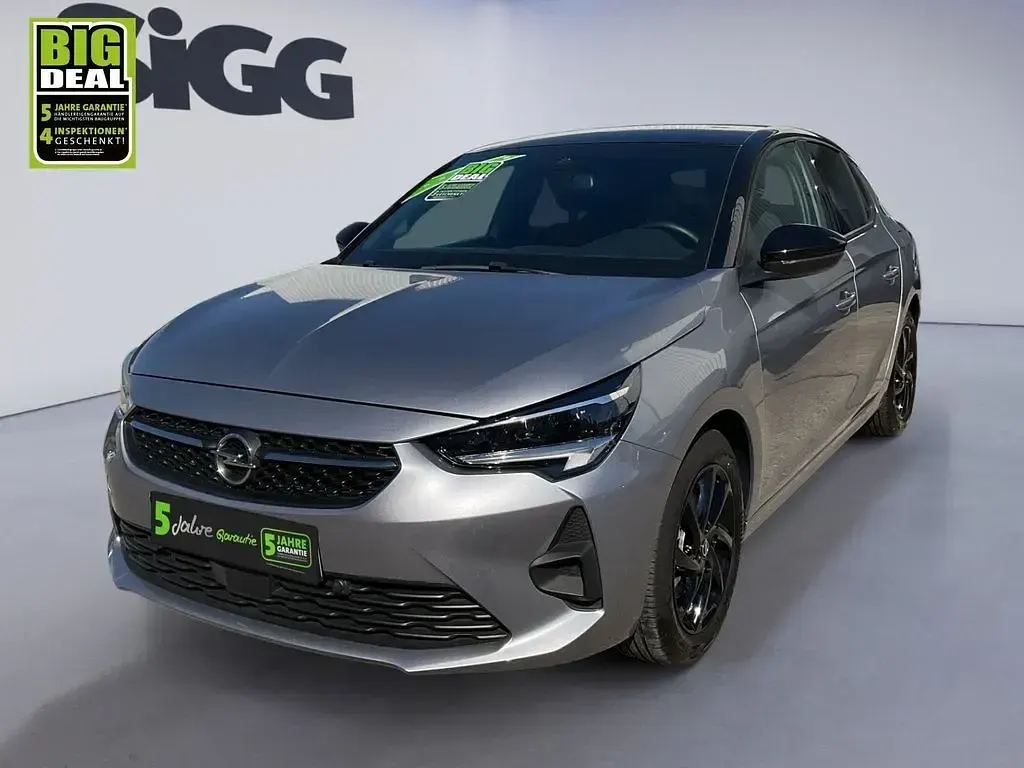 Gebraucht Opel Corsa GS Line 101 PS (74 kW) 2023 Kontrast grau/quarz silber (metallic) Kleinwagen