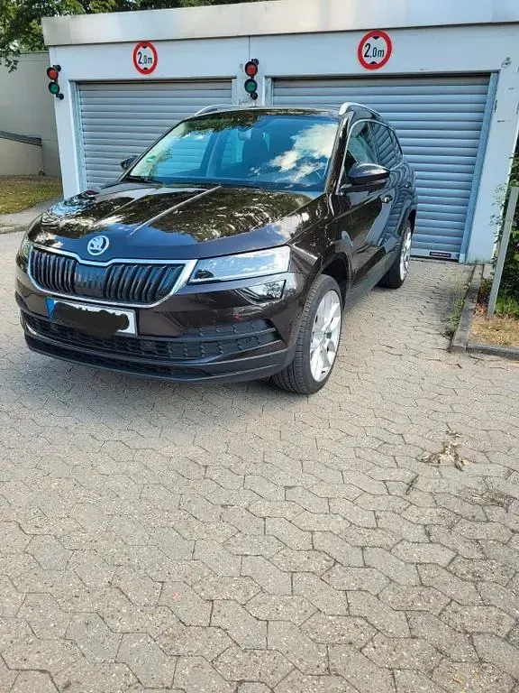 Gebraucht Skoda Karoq Style 150 PS (110 kW) 2017 Braun SUV