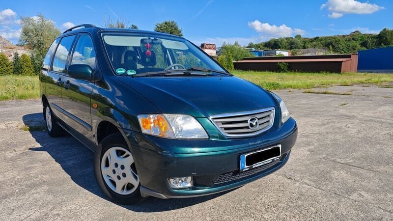 Grün Gebraucht 2000 Mazda MPV Comfort Van / Kleinbus | 700 € - Bild 1/4