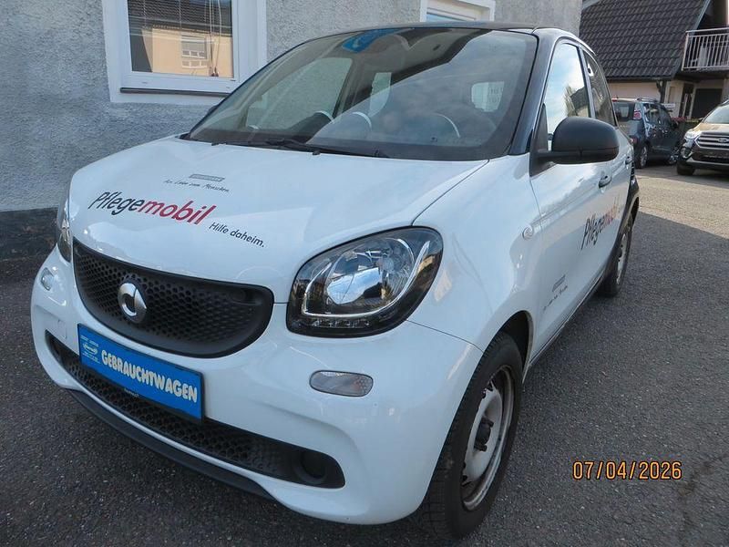 Gebraucht Smart ForFour Basis 71 PS (52 kW) 2016 Weiß Kleinwagen