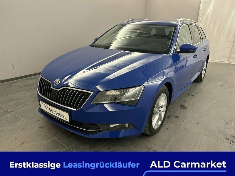 Blau Gebraucht 2019 Skoda Superb Premium Edition Kombi | 20.980 € (Guter Preis) - Bild 1/4