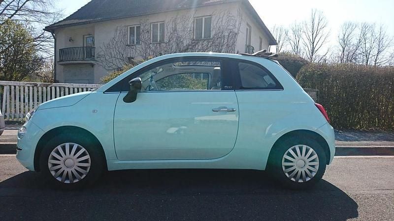 Grün Gebraucht 2015 Fiat 500C Lounge Cabrio | 4.500 € (Guter Preis) - Bild 1/4