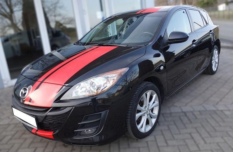Usata Mazda 3 Active Plus 105 CV (77 kW) 2010 Nero Berlina