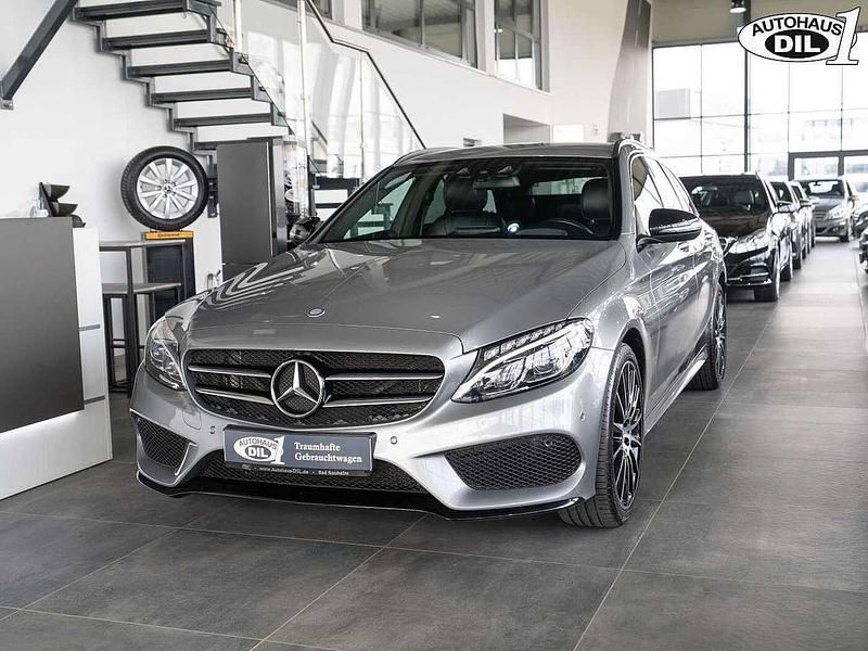 Gebraucht Mercedes C400 AMG 333 PS (244 kW) 2015 Silber (palladiumsilber  metalliclack) Kombi
