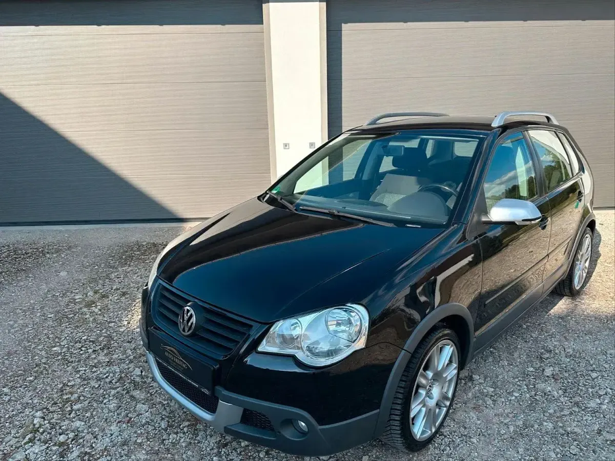 Gebraucht VW Polo Cross 80 PS (58 kW) 2009 Schwarz Kleinwagen