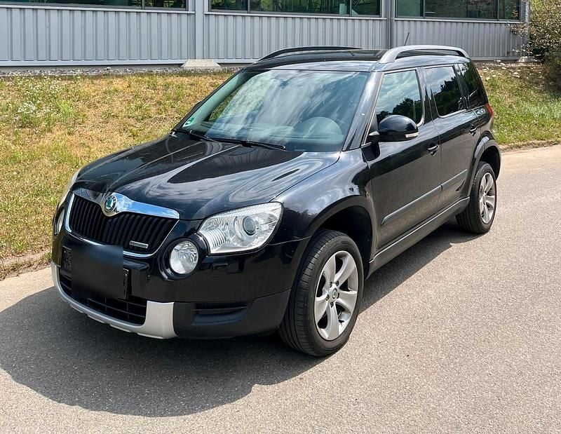 Schwarz Gebraucht 2011 Skoda Yeti GreenLine SUV | 4.700 € (Etwas zu teuer) - Bild 1/4
