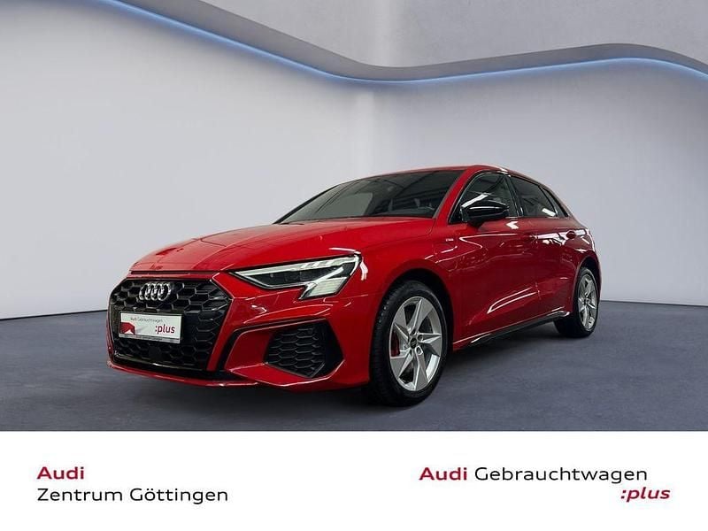 Rot Gebraucht 2022 Audi A3 S-Line Limousine | 25.280 € (Fairer Preis) - Bild 1/4