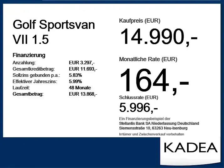 Gebraucht VW Golf VII 195 PS (143 kW) 2018 Blau