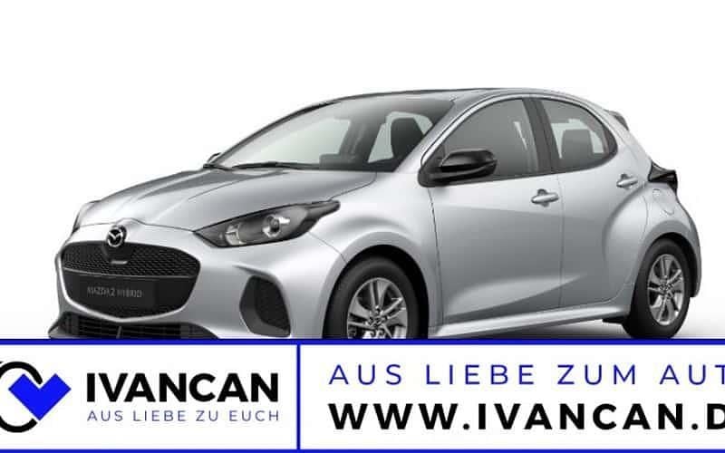 Stormy silver Neu 2025 Mazda 2 Center-Line Limousine | 23.350 € (Fairer Preis) - Bild 1/4