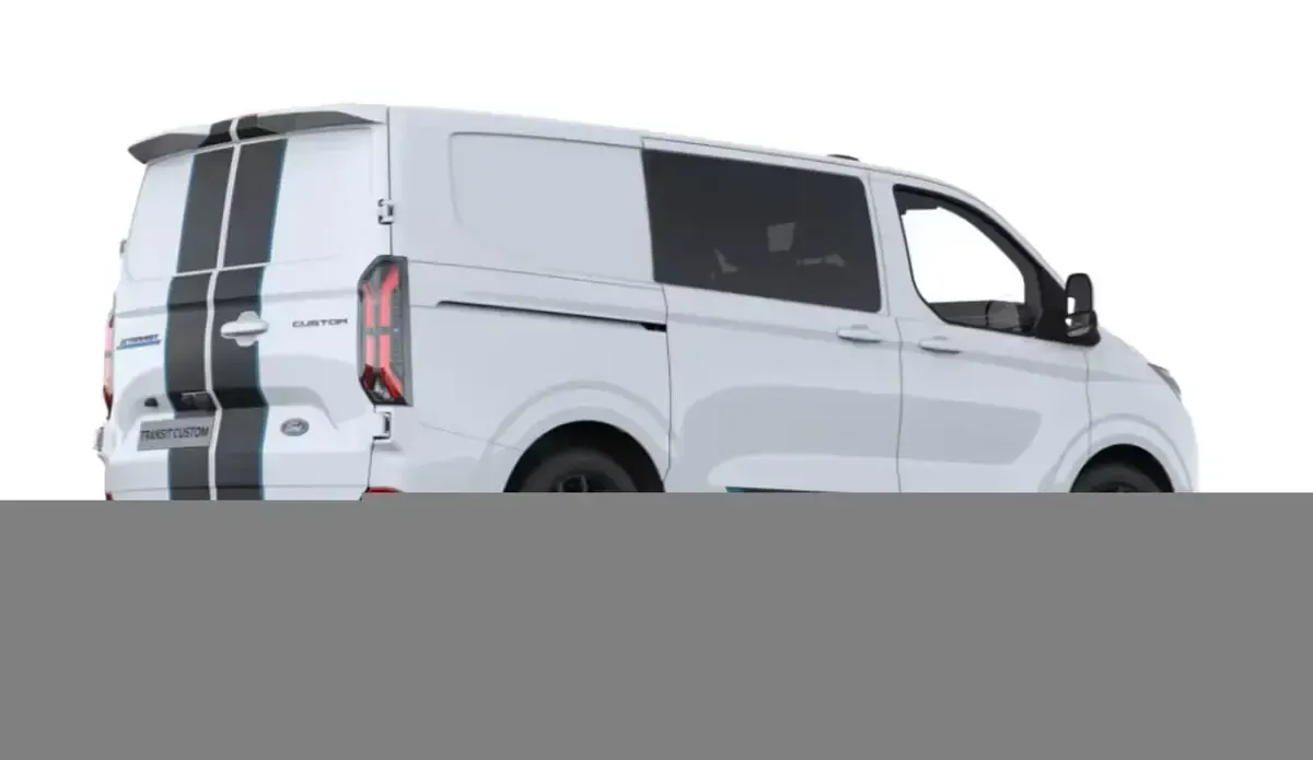 Neu Ford E-Transit Sport 160 kW (218 PS) 2026 Frozen white Van