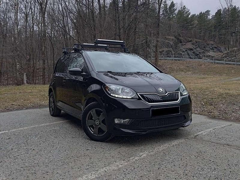 Schwarz Gebraucht 2020 Skoda Citigo-e IV Ambition Kleinwagen | 10.850 € (Fairer Preis) - Bild 1/4