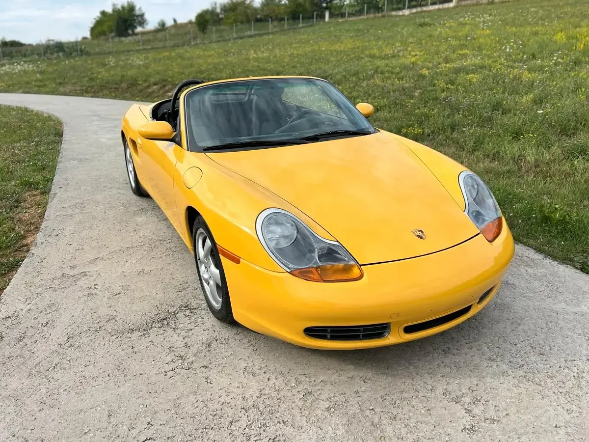 Gebraucht Porsche Boxster S 252 PS (185 kW) 2000 Gelb Cabrio