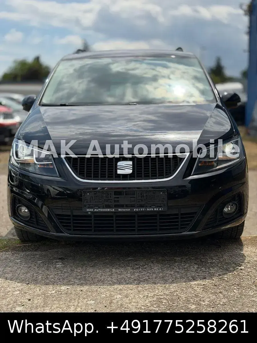 Gebraucht Seat Alhambra 140 PS (102 kW) 2015 Schwarz Van / Kleinbus