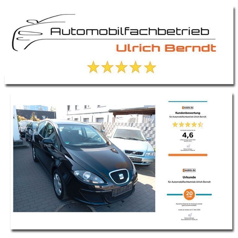 Schwarz Gebraucht 2008 Seat Altea Comfort Van / Kleinbus | 4.450 € (Etwas zu teuer) - Bild 1/2