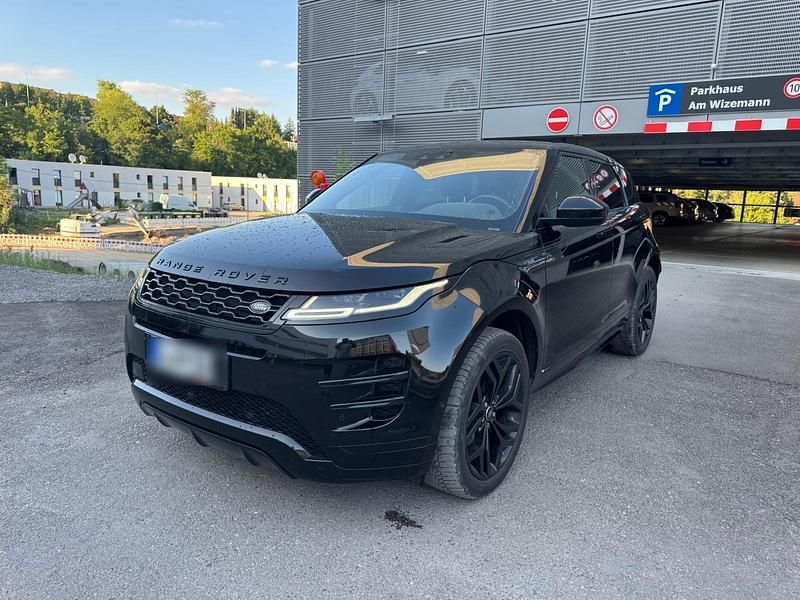Schwarz Gebraucht 2019 Land Rover Range Rover evoque R-Dynamic SUV | 27.999 € - Bild 1/4