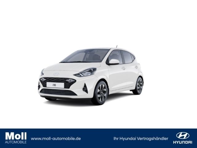 Weiss Gebraucht 2024 Hyundai i10 Trend Kleinwagen | 20.700 € (Etwas zu teuer) - Bild 1/4