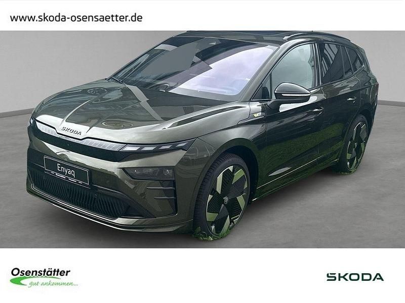 Grün Neu 2025 Skoda Enyaq iV Suite SUV | 59.599 € (Etwas zu teuer) - Bild 1/4
