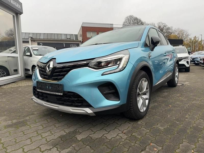 Gebraucht Renault Captur Experience 91 PS (66 kW) 2021 Aquamarinblau metallic (blau) SUV